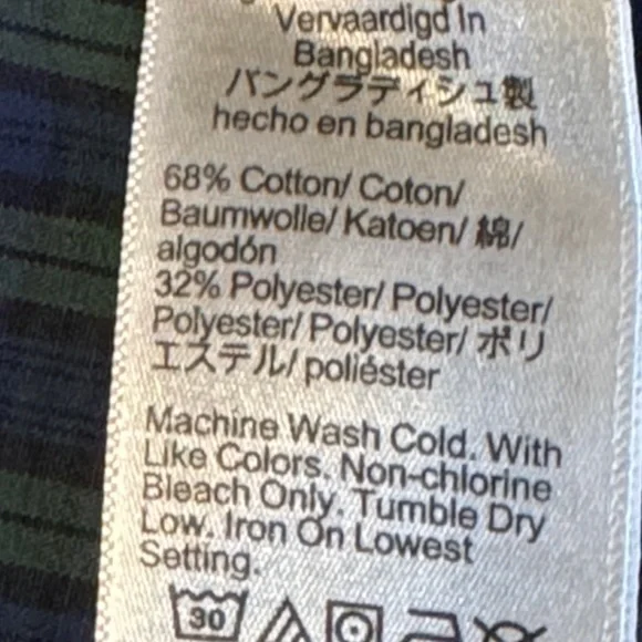 J. Crew Performance Shirt in Blue and Green - Picture 13 of 13